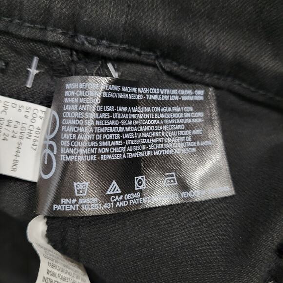 Gloria Vanderbilt Shape Effect Pull-on High Rise pants size 20WS black New - Picture 7 of 7